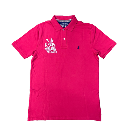 Joules Pins Up Design Polo, Pink