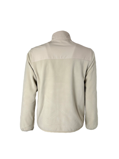 Full Zip Fleece, Cream