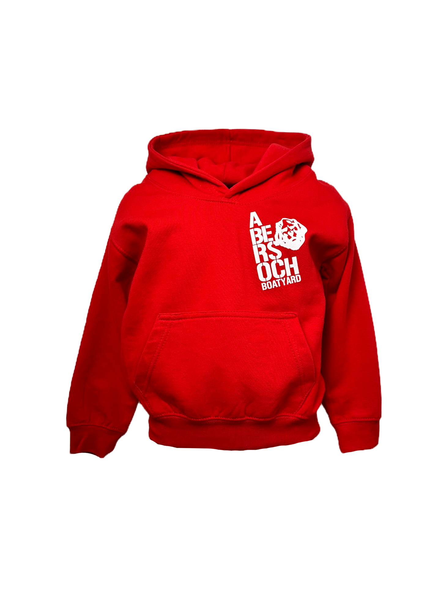 Hoodie Dylunio Jac yr Undeb, Coch