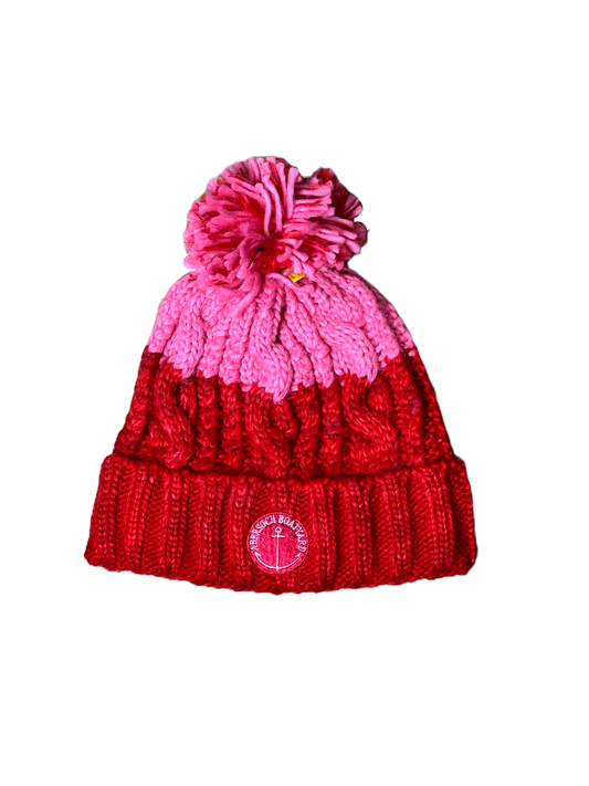 Het Bobble â leinin cnu, Pinc/Coch
