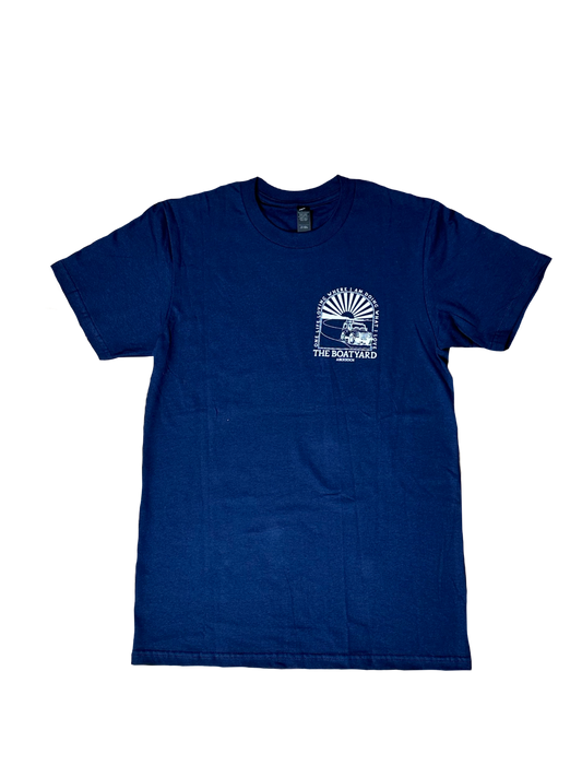 Off roader Design  T-shirt, Navy