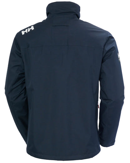 Helly Hansen Mens Crew Midlayer Hooded Jacket, Navy