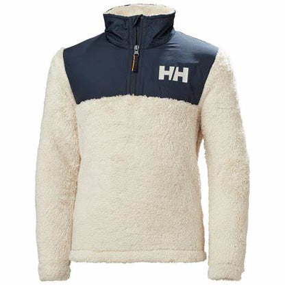Junior Champ Half Zip, Beige/Navy