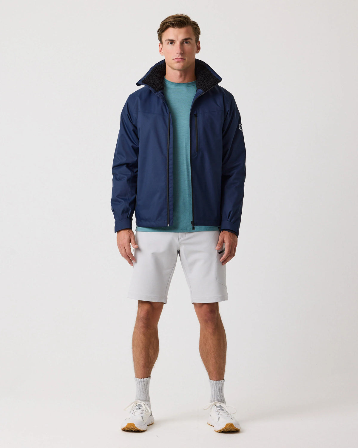 Henri Lloyd Men's Polar Breeze Hooded Jacket - Navy Blue