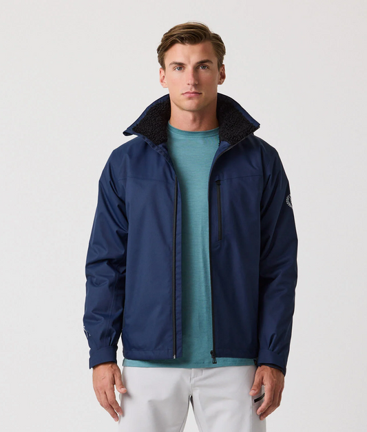 Henri Lloyd Men's Polar Breeze Hooded Jacket - Navy Blue