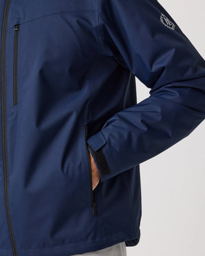 Henri Lloyd Men's Polar Breeze Hooded Jacket - Navy Blue