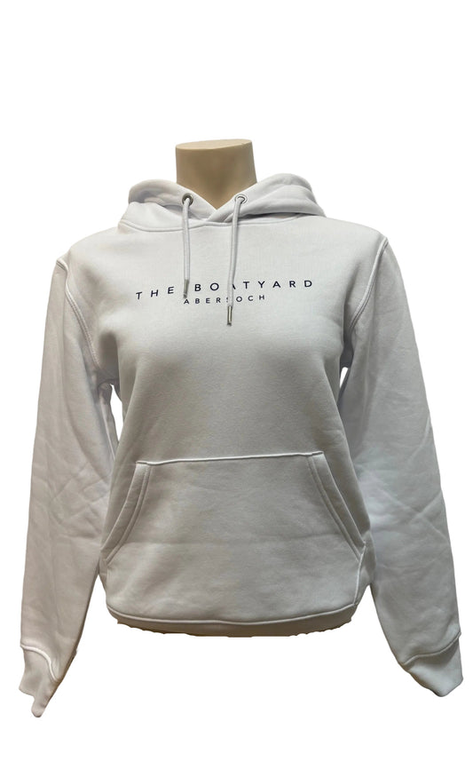 The Boatyard Design Hoodie, White