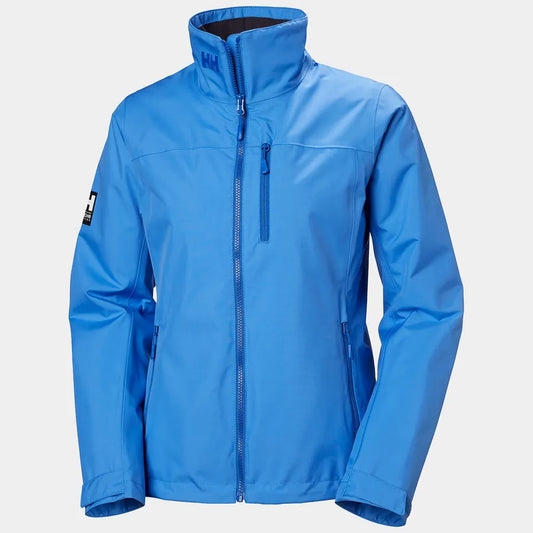 Helly Hansen Womens Crew Midlayer Hooded Jacket, Ultra Blue