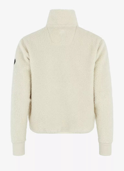 W Alpage Half Zip Sweater - Cream White