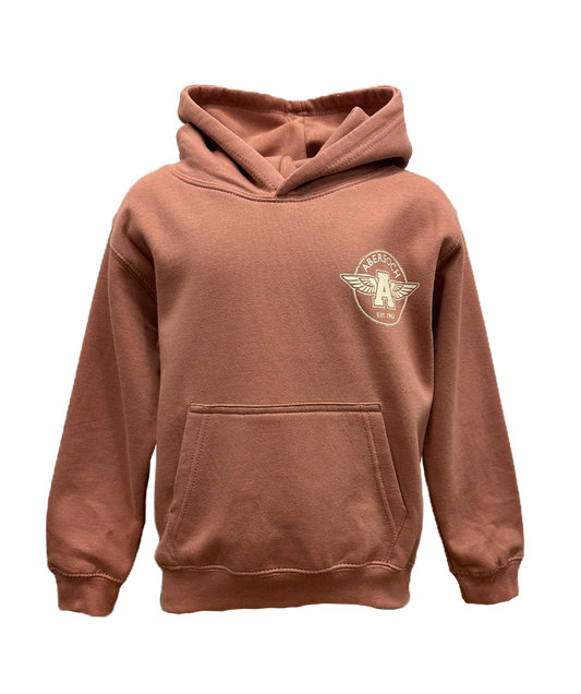 Hedfan A Design Hoodie, Dusky Pinc
