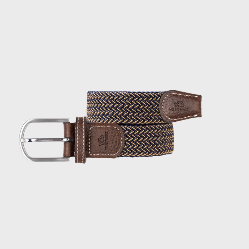 MENS elastic woven BILLYBELT, Havana
