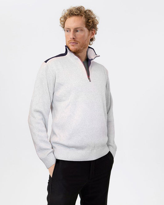 Martin 1/4 Zip Windproof, Light Grey