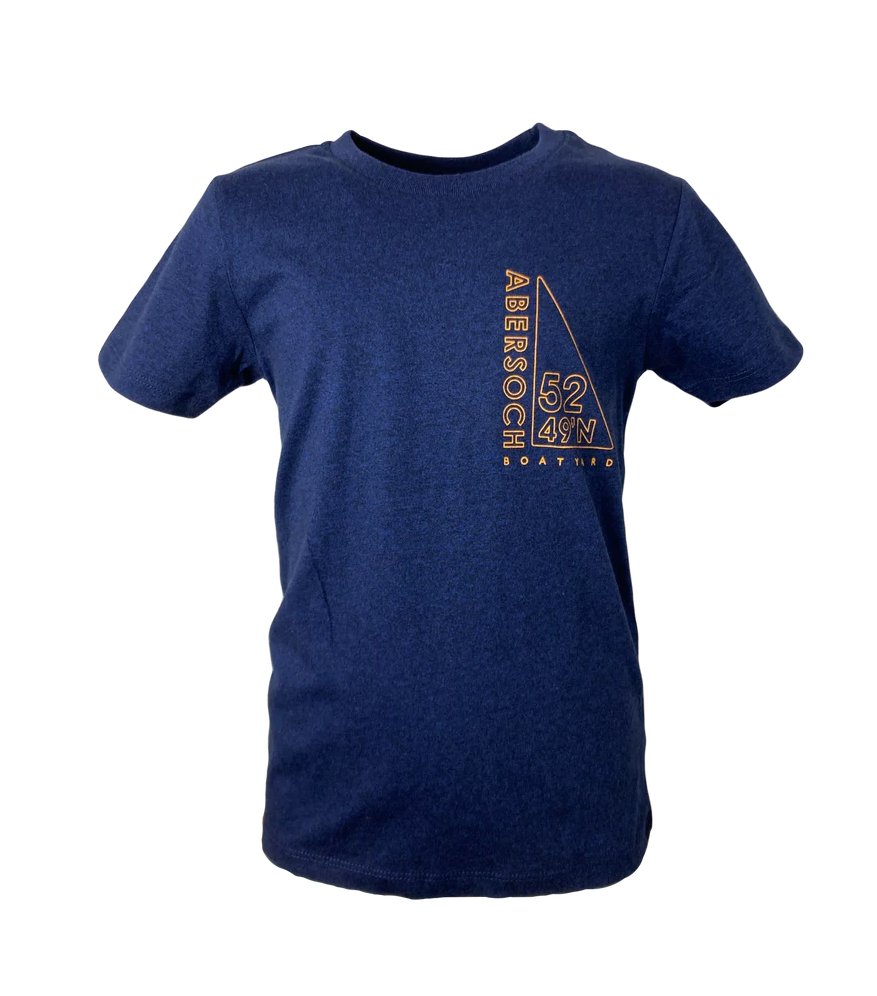 Sail Design Kids T-Shirt, Navy