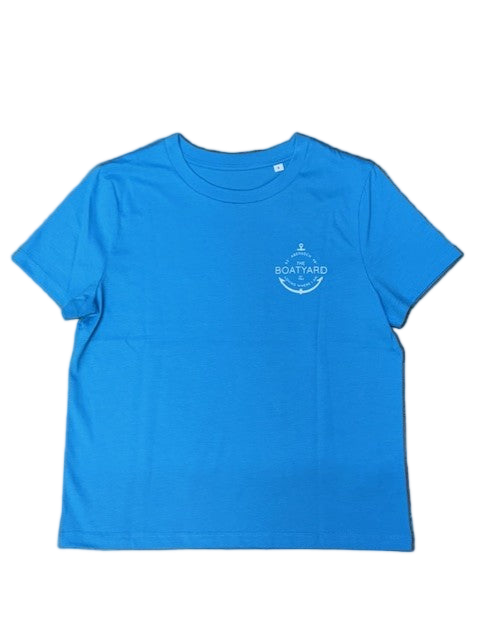Anchor T-shirt, Turquoise