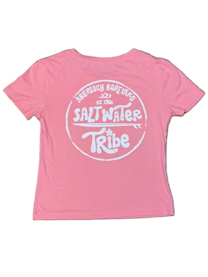 Salt Water Tribe T-shirt, Coral