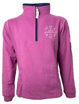 Lazy Jacks Ocean Design Sweatshirt, Raspberry