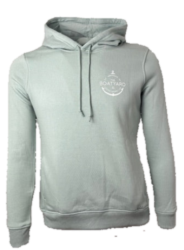 Anchor Design Hoodie, Sea Foam