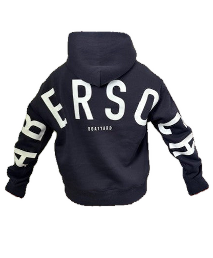Abersoch Back Print Hoodie, Navy women
