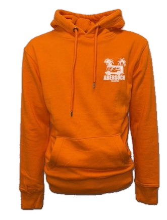 Organic Cotton Sun Rover Design Hoodie, Orange