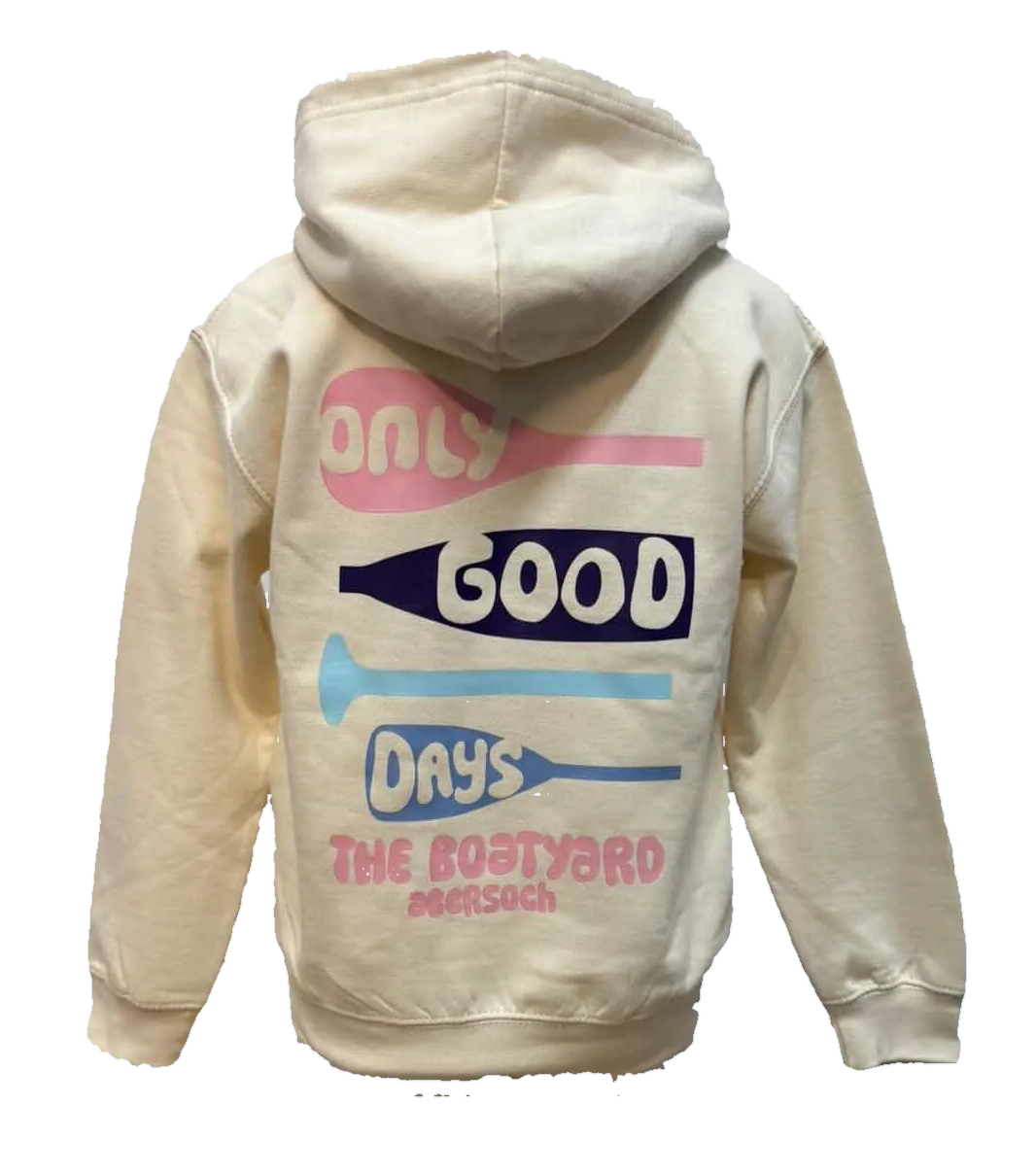Only Good Days Design Hoodie, Vanilla