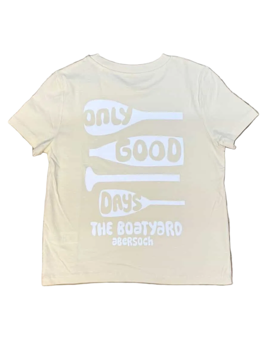 Only good Days T-Shirt, Soft Yellow
