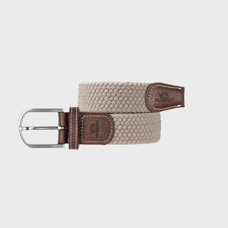 MENS elastic woven BILLYBELT, Sandy Beige