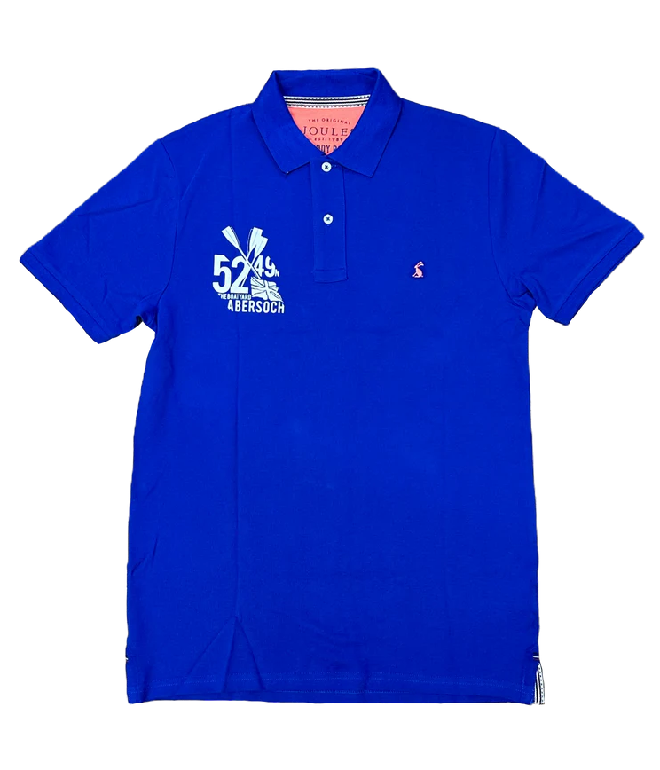 Joules Pins Up Design Crys Polo, Brenhinol