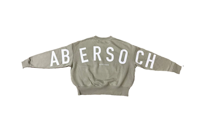 Abersoch Back Print Sweatshirt, Sage