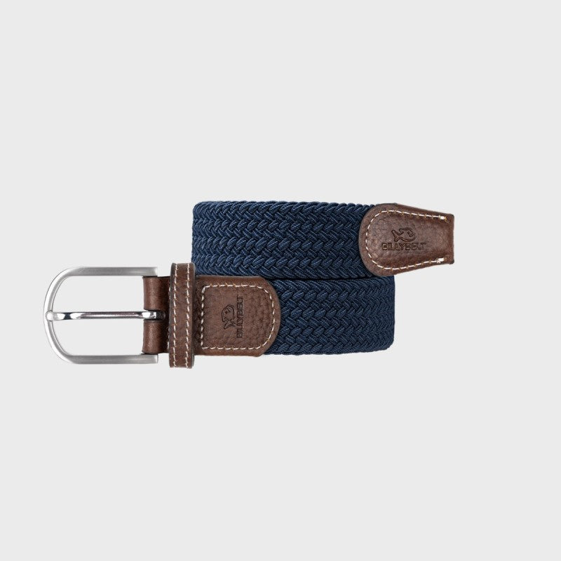 MENS elastic woven BILLYBELT, Slate Blue